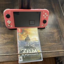 Pink Nintendo Switch Lite
