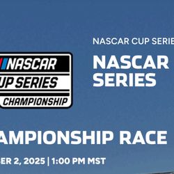 NASCAR CUP SERIES CHAMPIONSHIP TICKETS