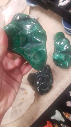 Malachite kynite celestite pyrite