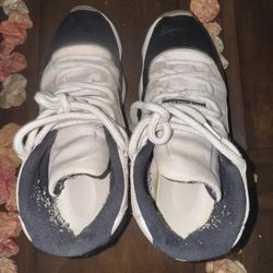 Jordan Air Jordan 11 Retro Concord Black/White Men's Athletic Sneakers Low Top