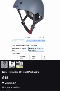 Helmet. Factory Sealed