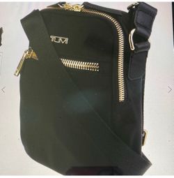 Tumi Black Crossbody Handbag