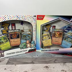 Pokemon 151 and Prismatic Evolutions Póster Collection