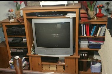 Entertainment Center with TV
