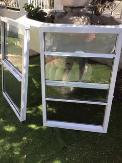 White windows