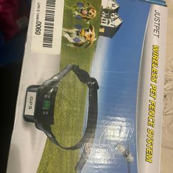Justpet JG27 Black Waterproof 1000 Meter GPS Wireless Pet Fence System