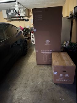 Samsung 18 3 door refrigerator