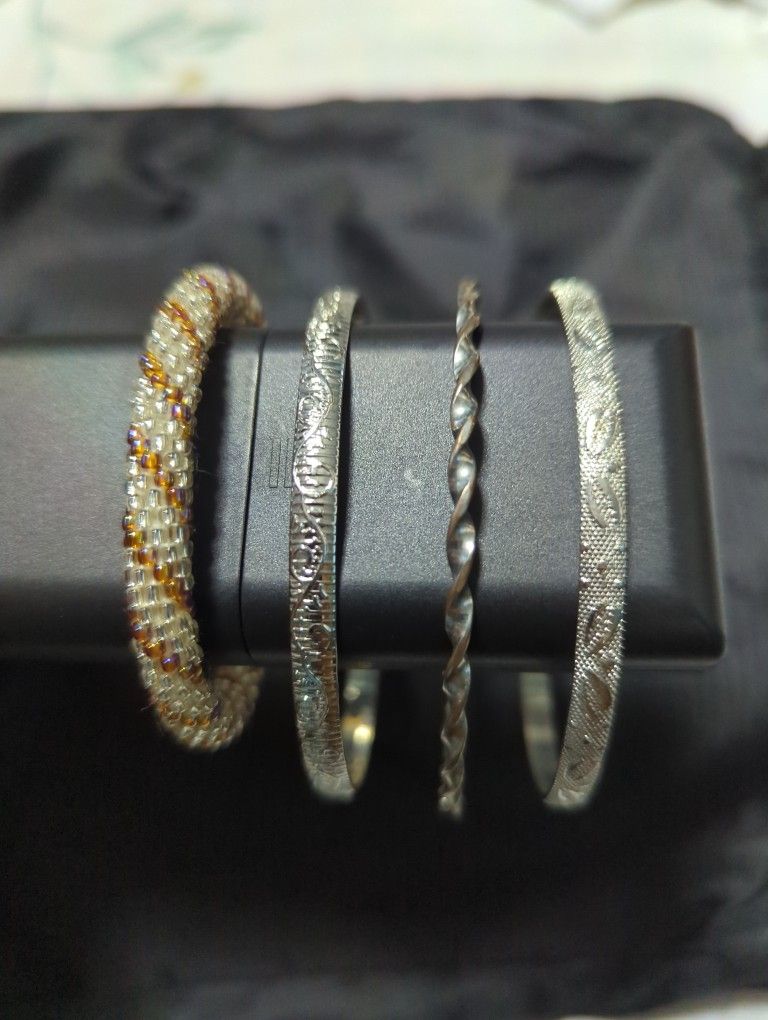 Beautiful Bracelets Four Pieces.