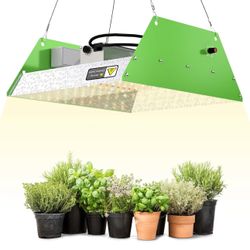 SUNSHINE FARMRE 1000W Grow Light Reflector Budget LED for 2x2ft Grow Sunlike Spectrum IR Grow Lights for Indoor Plants