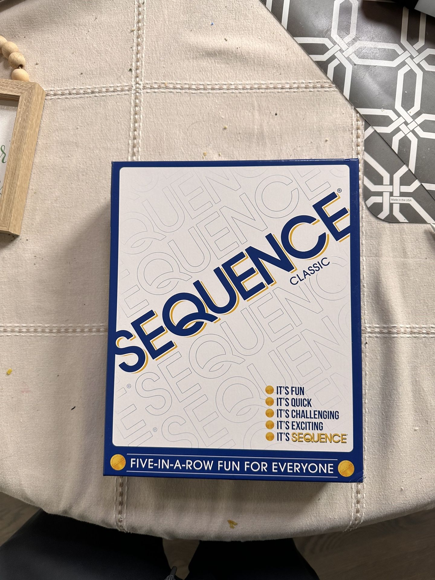 Sequence Board Game - New