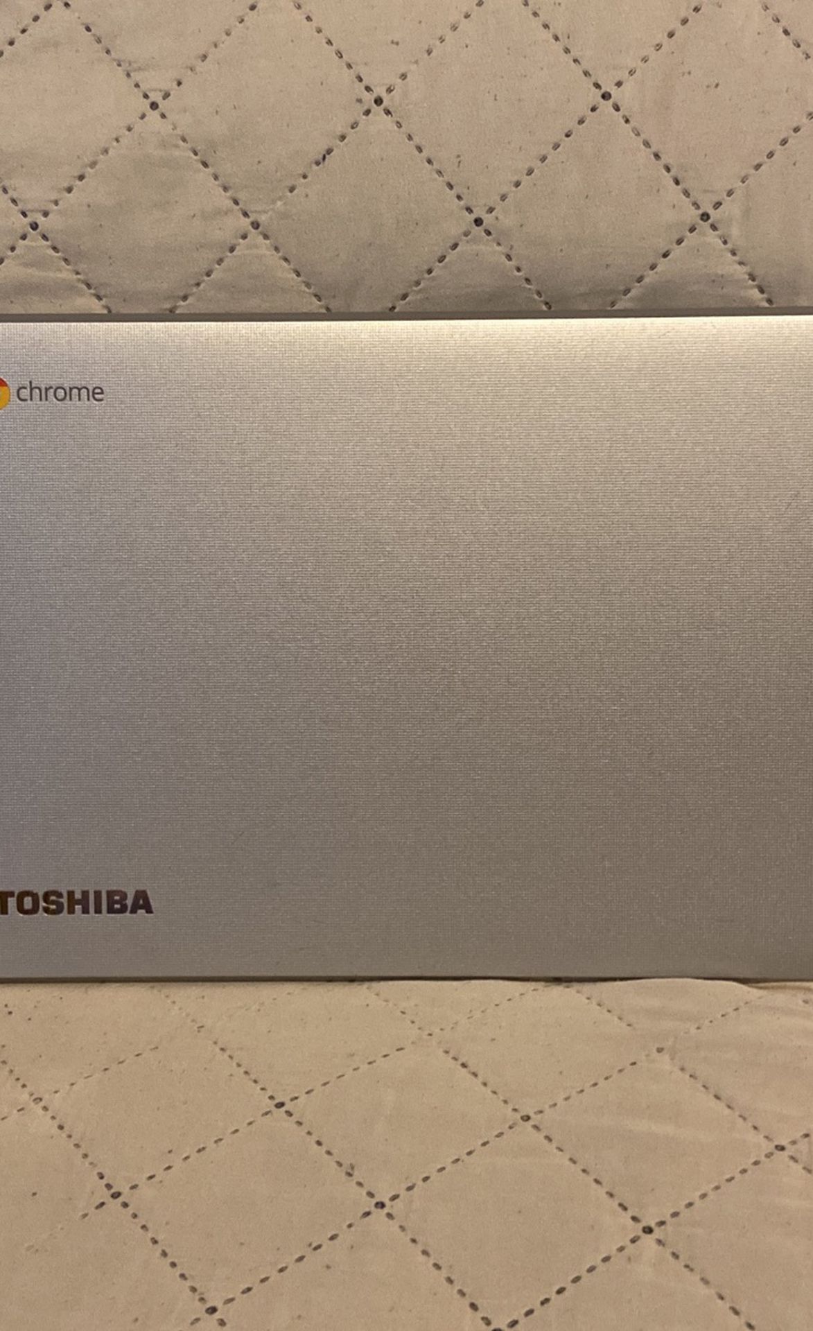 13 inch Toshiba chrome book Intel processor 100 GB of Google Drive storage included with Skullcandy built-in speakers