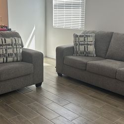 Sofa and Loveseat 
