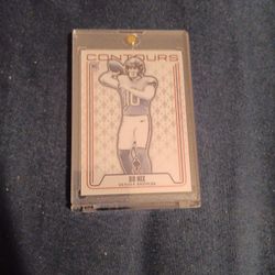 Bo Nix Rookie Contours