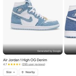  Classics Denim Jordan’s 1