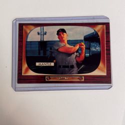 1955 Bowman Mickey Mantle #202 Ungraded
