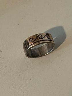 925/14k 3 wave native ring