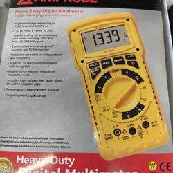 AMPROBE HD 160C Heavy Duty True-rms Digital Multimeter 