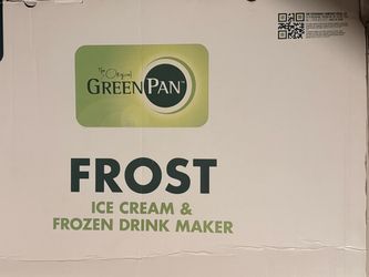 GreenPan Frost Ice Cream & Frozen Drink Maker
