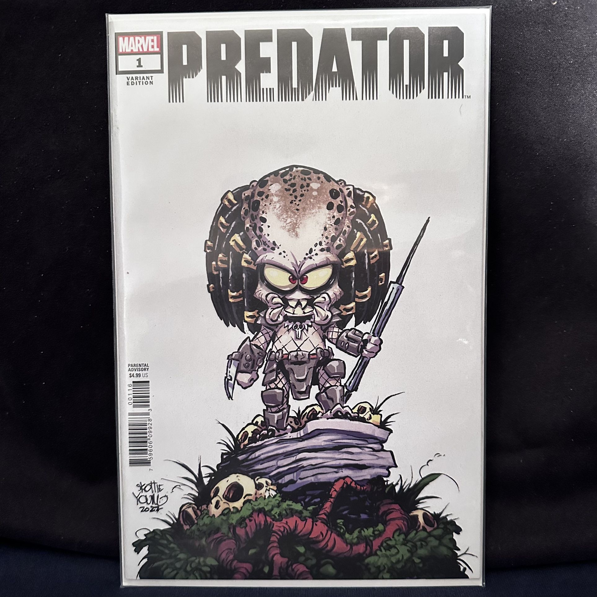 Comic Book Predator Issue #1 Skottie Young Variant 