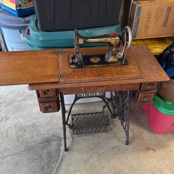 Antique Singer Sewing Machine