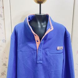 Columbia PFG 1/4 Zip Fleece Pullover Size XL
