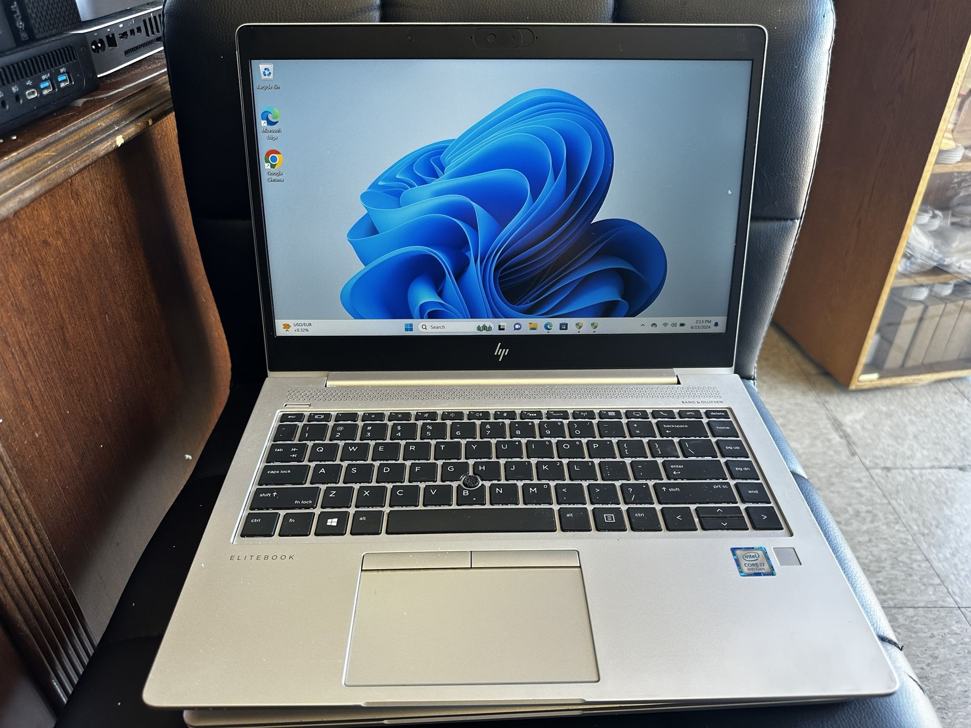 HP Elitebook 840 G6, 16 gb ram, core i7-8th gen