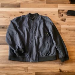 Alfani Outerwear Sweater Jacket Deep Twilight Blue Size XL