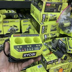 Ryobi 4v 3-port Charger