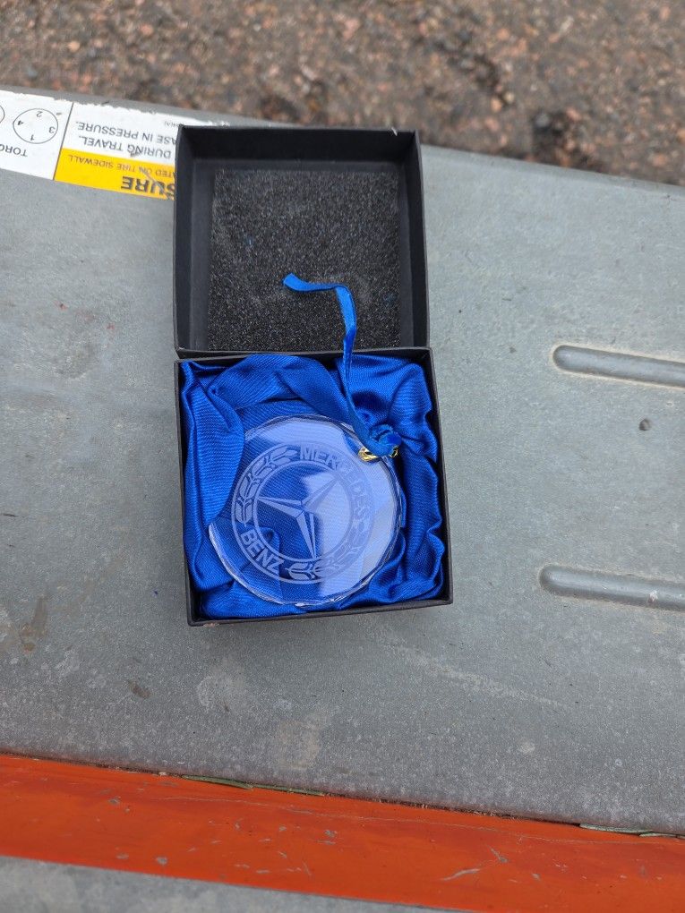 Mercedes Benz Christmas Ornament
