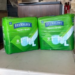 FitRight OptiFit Briefs Adult Diapers
