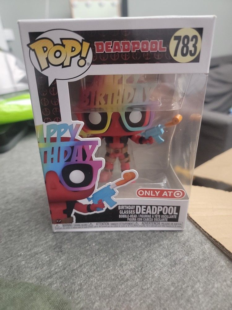 Birthday Deadpool Funko Pop