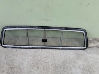 Nissan mini truck  sliding back window