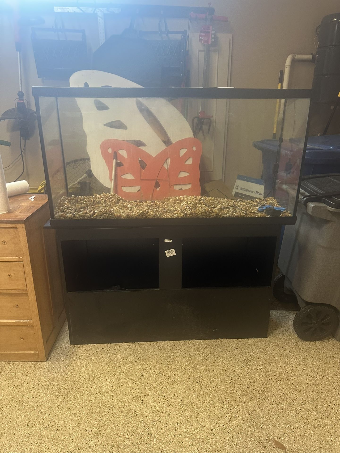 60 gallon fish tank with stand