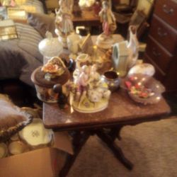 Antique Figurines Miscellaneous Dishes Lamps Clocks Over 100 Years Old Everything For Sale