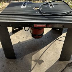 Craftsman router table 