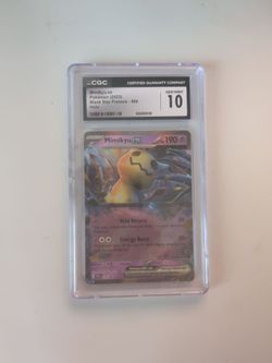 Pokemon Mimikyu ex #004 cgc 10