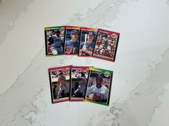 Baseball Trading Cards. 89 Donruss Minnesota Twins. Lot of 7