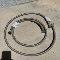 Pair Of 5ft Washing Machine Hoses