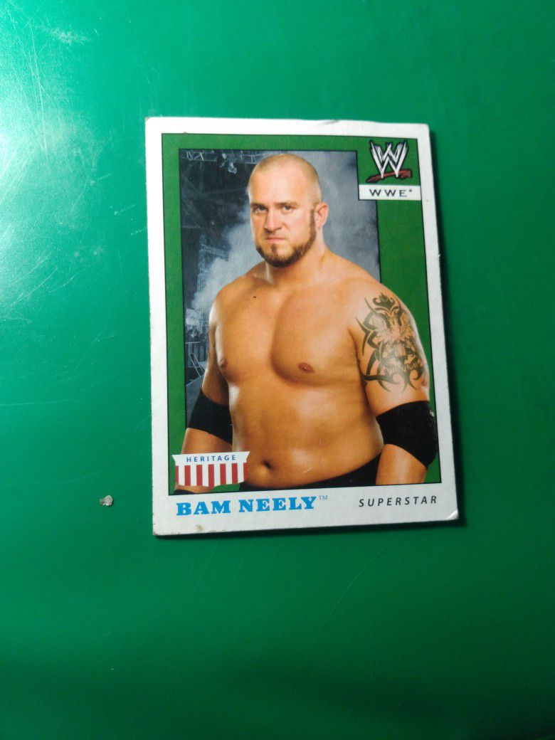 2008 Topps Heritage WWE Bam Neely #3