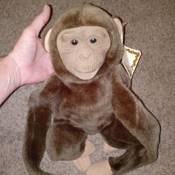 Vintage Chimpanzee Puppet 