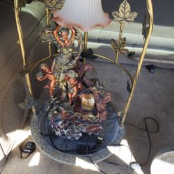 Beautiful Fountain With Pedestal 