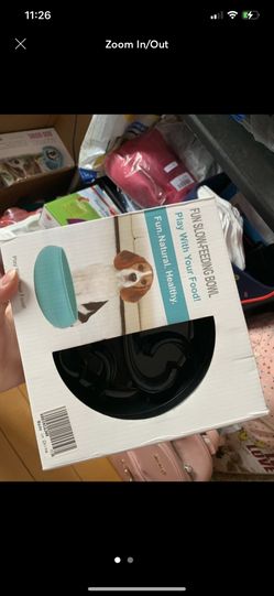 Brand New Pet Food Bowl Black