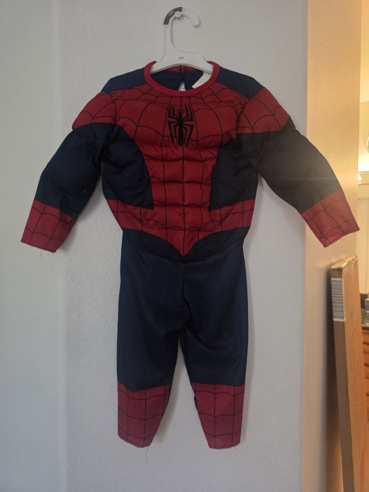 Spiderman Costume. (No Mask) 2-3t