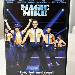 Magic Mike DVD Channing Tatum Matthew McConaughey Alex Pettyfer Drama Used