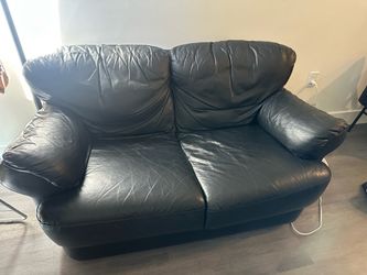 free loveseat sofa and desk chair