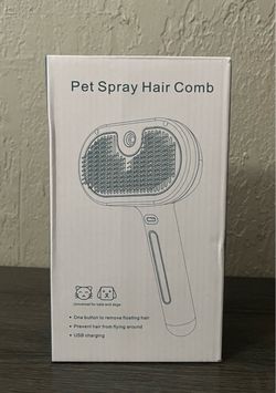 Pet Spray Hair Comb for Cats and Dogs