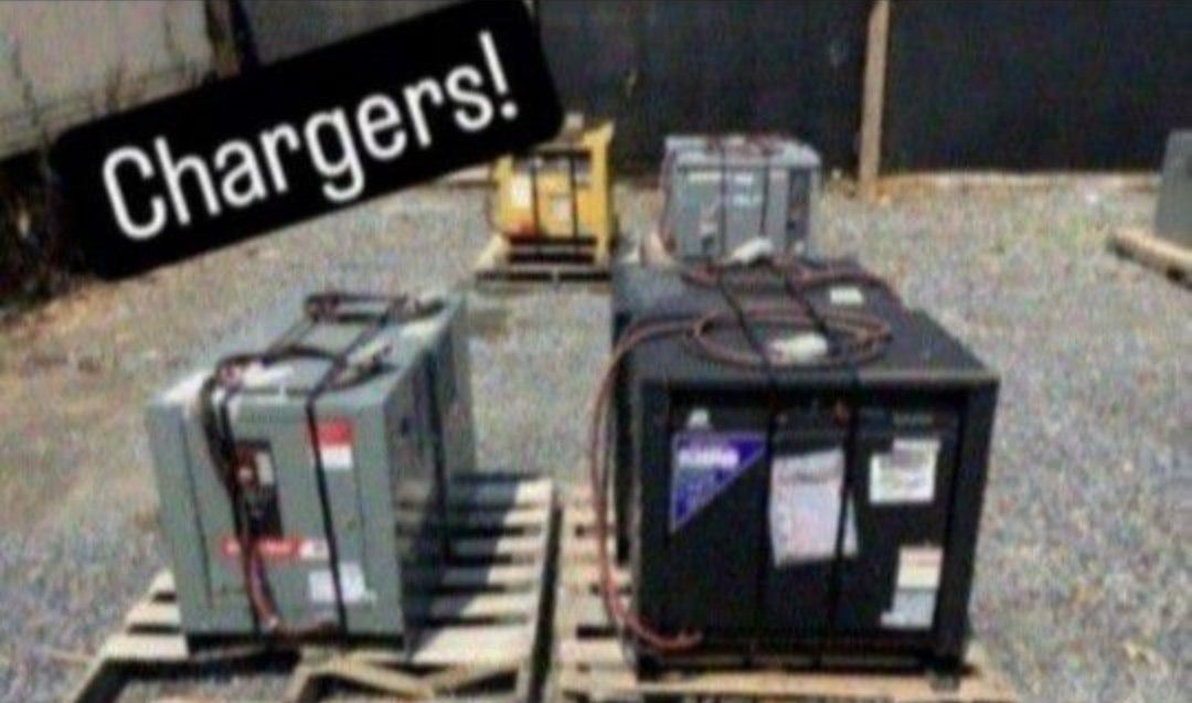 Chargers, Battery, Forklift, Jacks, Reaches, Solar 