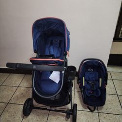 Evenflo Pivot Travel System with Litemax Infant Car Seat