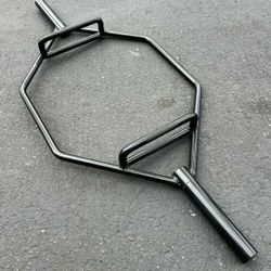 NEW Hex Bar Trap Bar for Olympic Weights Heavy Duty 50lb Barbell 