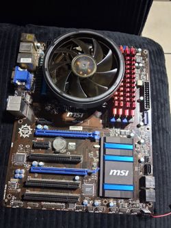 Gaming pc motherboard with 16gb ram i5 processor CPU works perfectly